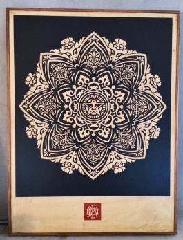 Mandala Ornament - Black