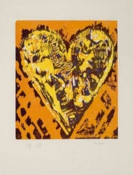 Woodcut Heart