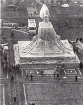 Wrapped Monument Vittorio Emanuele II