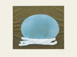 Oval i blanc