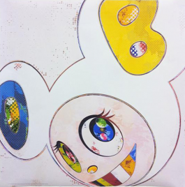 And Then x 6 - White with Blue and Yellow ears