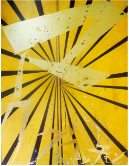 Untitled (Canary Yellow and Black Butterfly 830)