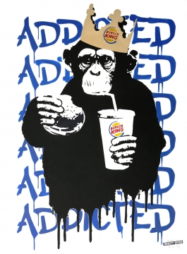 Fast Food Monkey – Burger King Blue