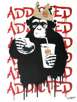Fast Food Monkey – Burger King Red