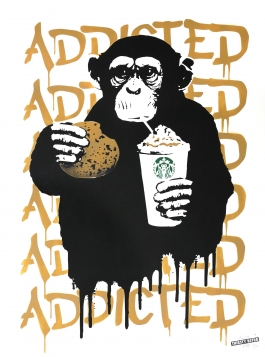 Fast Food Monkey – Starbucks Beige