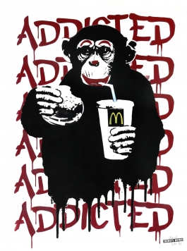 Fast Food Monkey – McDonald’s Red