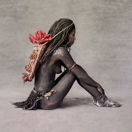 Young Woman with Red Ginger Flower, New Guinea