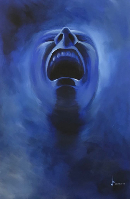 Smoke Screen - Deep Blue