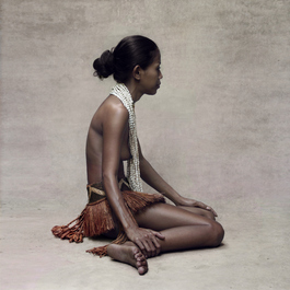 Young Woman with Shell Necklace, New Guinea