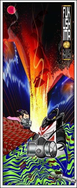 Fukushima Hero – Night (Art With Purpose Series)