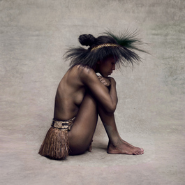 Young Woman with Paradise Bird Headpiece, New Guinea