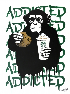 Fast Food Monkey – Starbucks Green