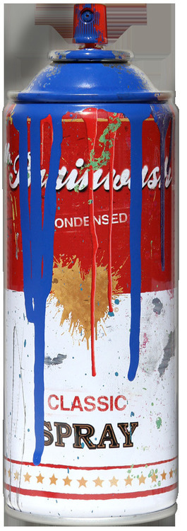 Tomato Spray Can (Blue)