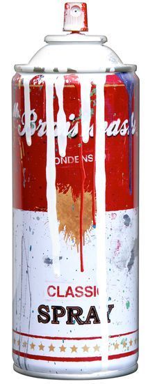 Tomato Spray Can (White)