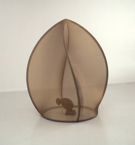 Eggy sculpture, the cage