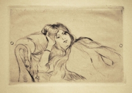 Jeune Fille Au Repos, 1887