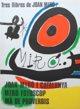 Tres Llibres De Joan Miró