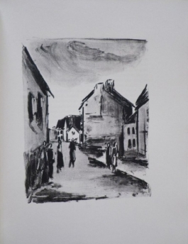 Mont-Cinère. Lithographies De Vlaminck.