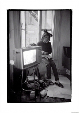 Basquiat TV, New York, 1983