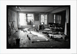 Basquiat’s windows on Crosby Street, New York, 1983