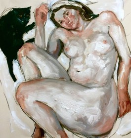 Self Portrait In Bed