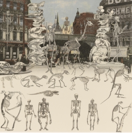 Ludgate Circus - Day of the Skeletons