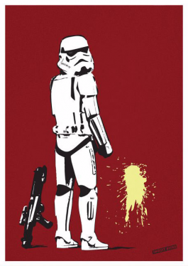 Pissing Stormtrooper