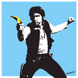 Han Solo Banana Gun