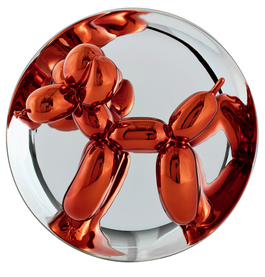 Balloon dog, orange