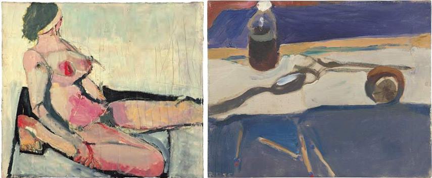 In 1966, the artist moved to berkeley where he started working on his lyrical abstraction