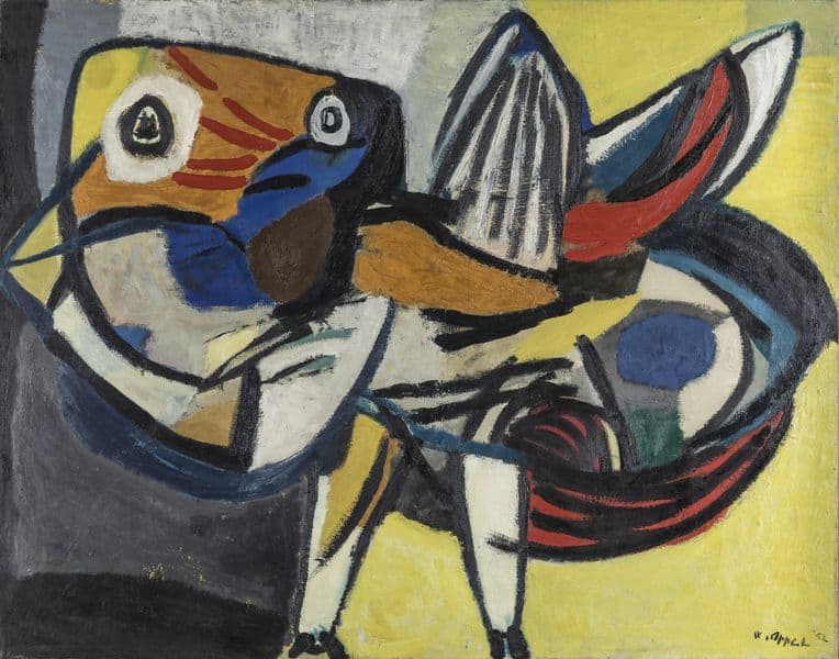 Karel Appel - Tigerbird, 1952
