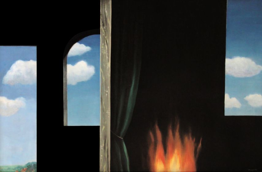 in the news : René Magritte - LOracle circa,1931