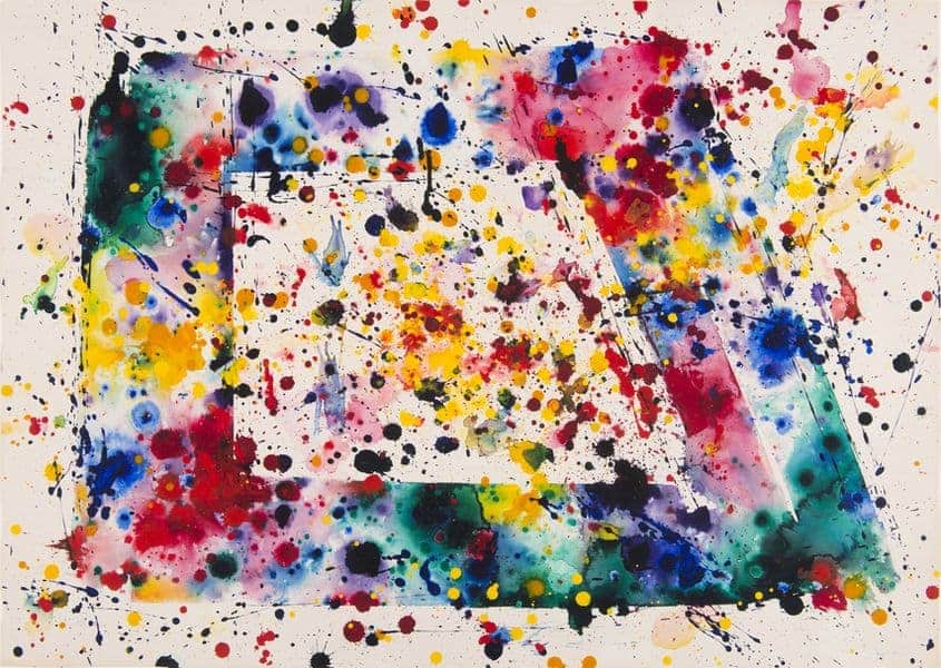 Sam Francis, 1975; a high quality piece at the fair