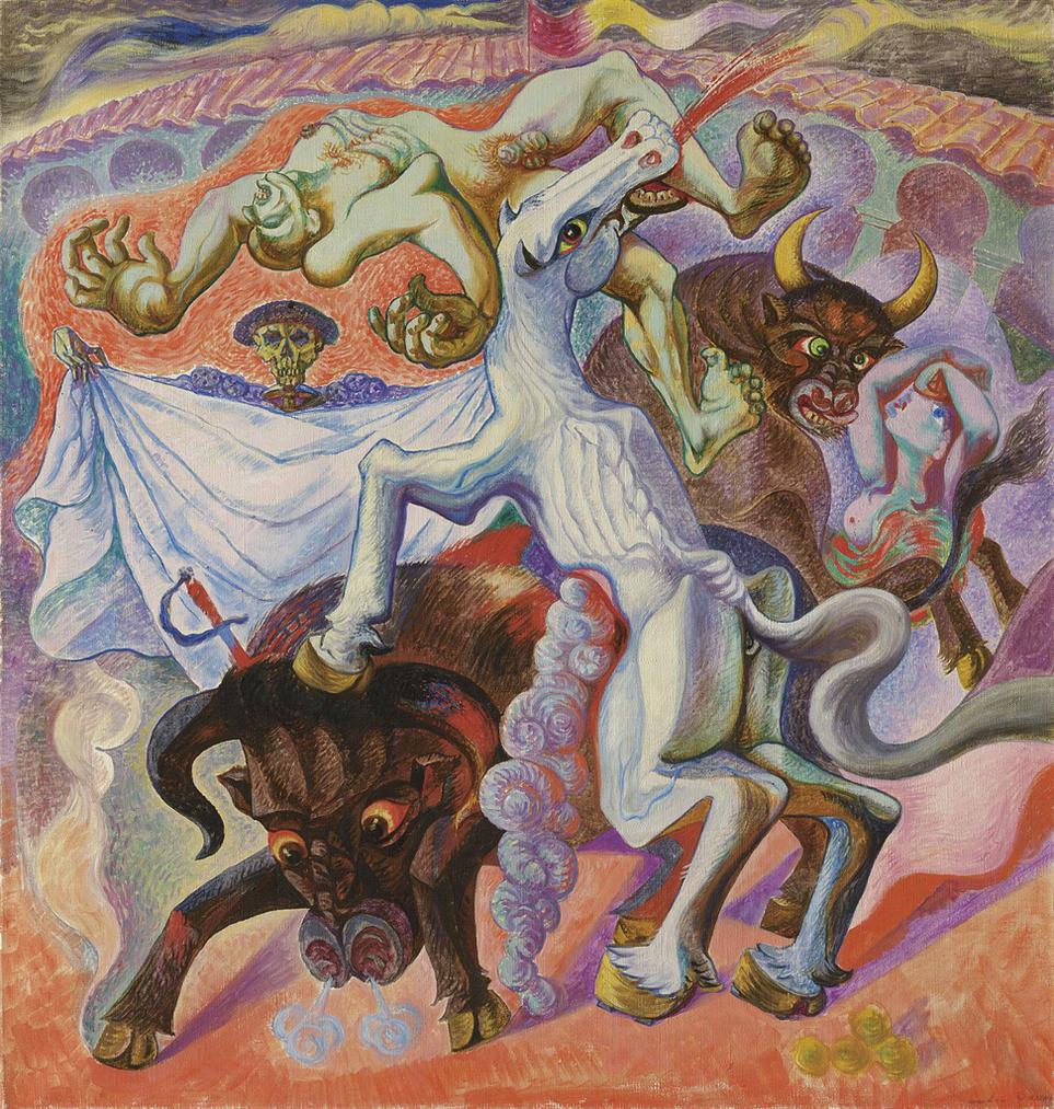 Andre Masson-Corrida Mythologique-1936