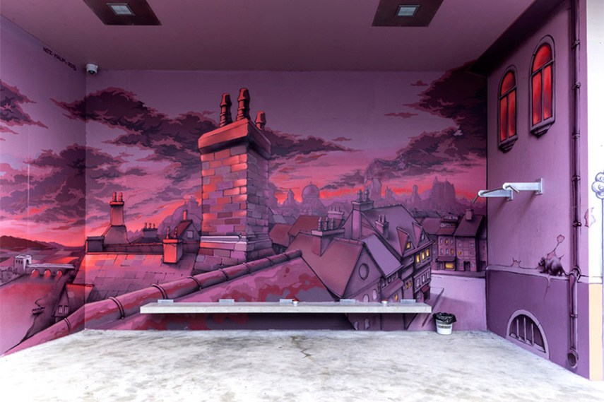 4661m² Art In Prison . Malik . Claude Luethi. Niggli Imprint. Zurich . Malik. (photo © courtesy of 4661m²)