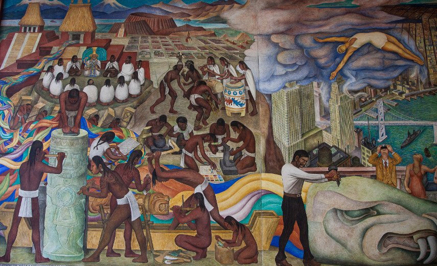 Celebrating The Pan American Unity Mural by Diego Rivera with SFMoMA in