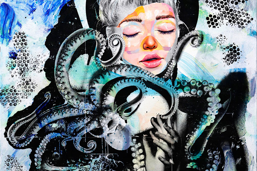 AM DeBrincat - The Neptune Machine, 2018 (detail)