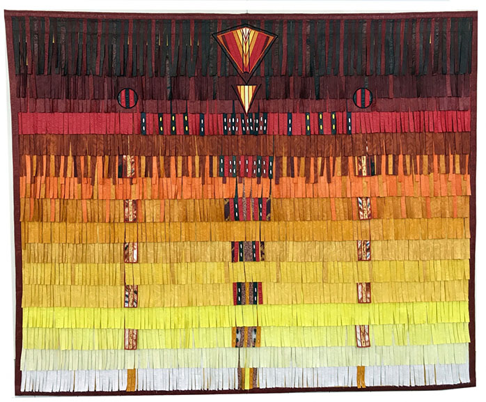 Abdoulaye Konaté - Composition en jaune