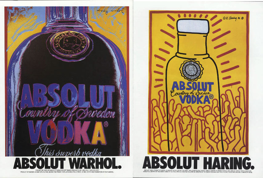 Keith Haring, Absolut Vodka (1986)