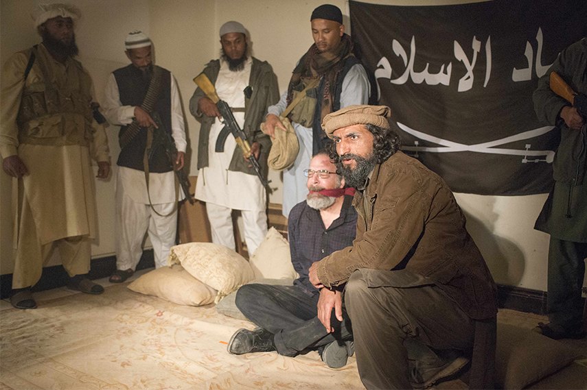 Actor Mandy Patinkin in a scene of season four of Homeland series october video homeland 2015 racist arabic episode camp make amin refugee