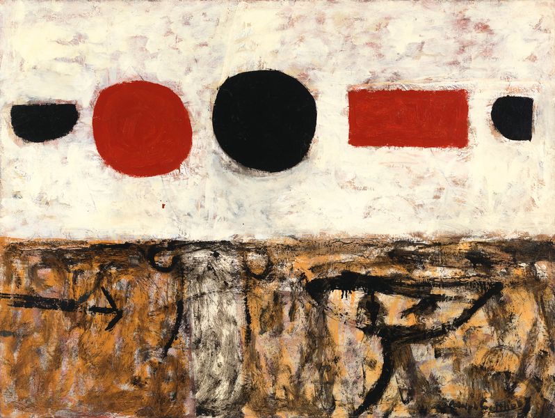 Adolph Gottlieb - The Frozen Sounds, Number 1, 1951