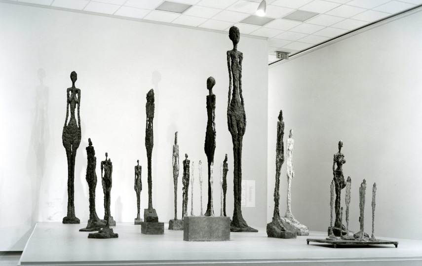 Alberto Giacometti - A Collection of His PIeces - Image via pinterestcom