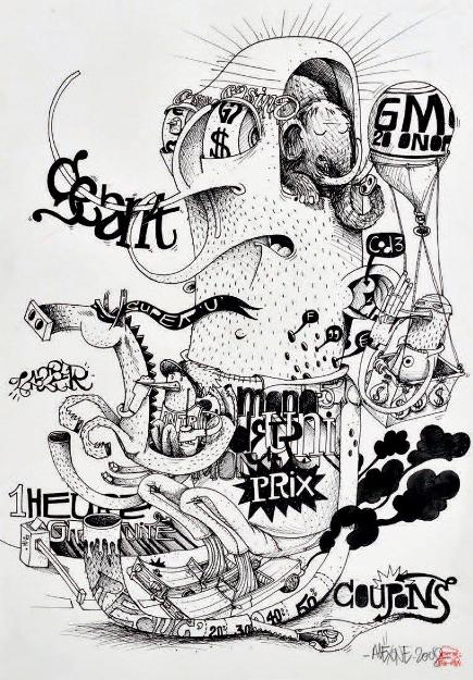 Alexone Dizac - Untitled, 2008 (41 x 29 cm)