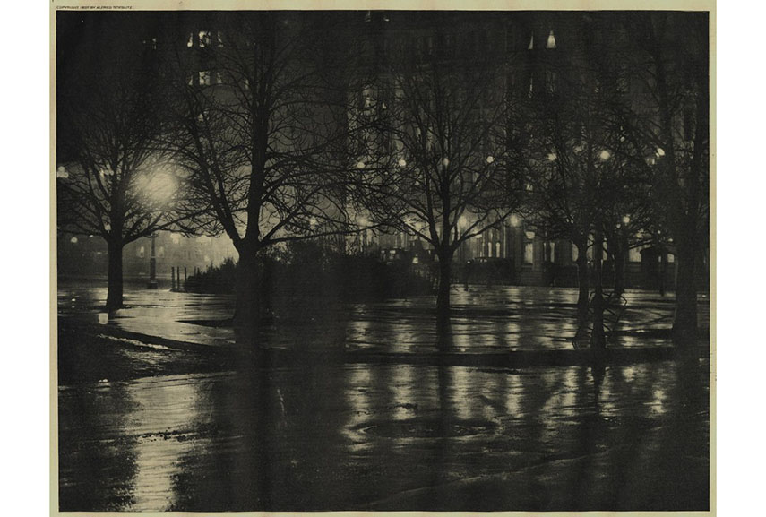 Alfred Stieglitz - Night Reflections, 1897