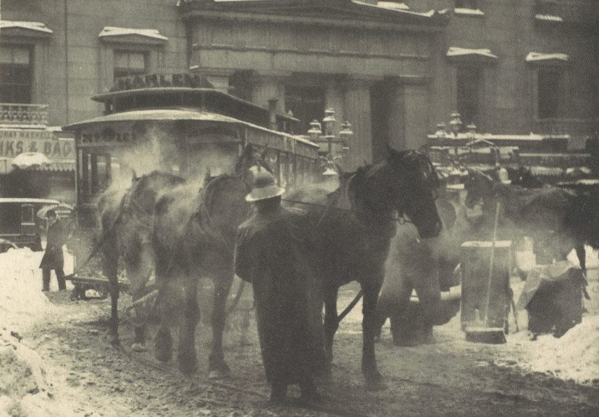 Alfred Stieglitz - The Terminal, 1893 - Image via metmuseumorg