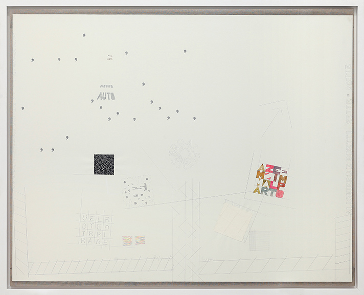 Alighiero Boetti - A tutto tondo mettere al mondo, 1977