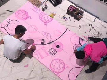 André x Futura - Chez Nous, Work in progress
