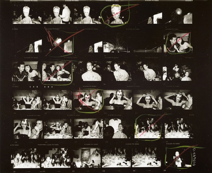 Andy Warhol - Contact Sheet _