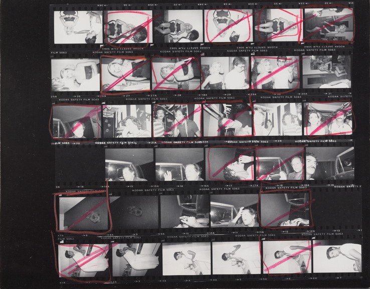 Andy Warhol - Contact Sheet