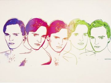 Andy Warhol - Miguel Bosé, 1983